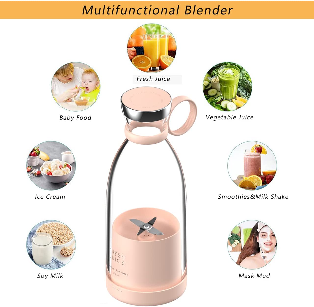 Portable Juicer Cup JF-PJ7
